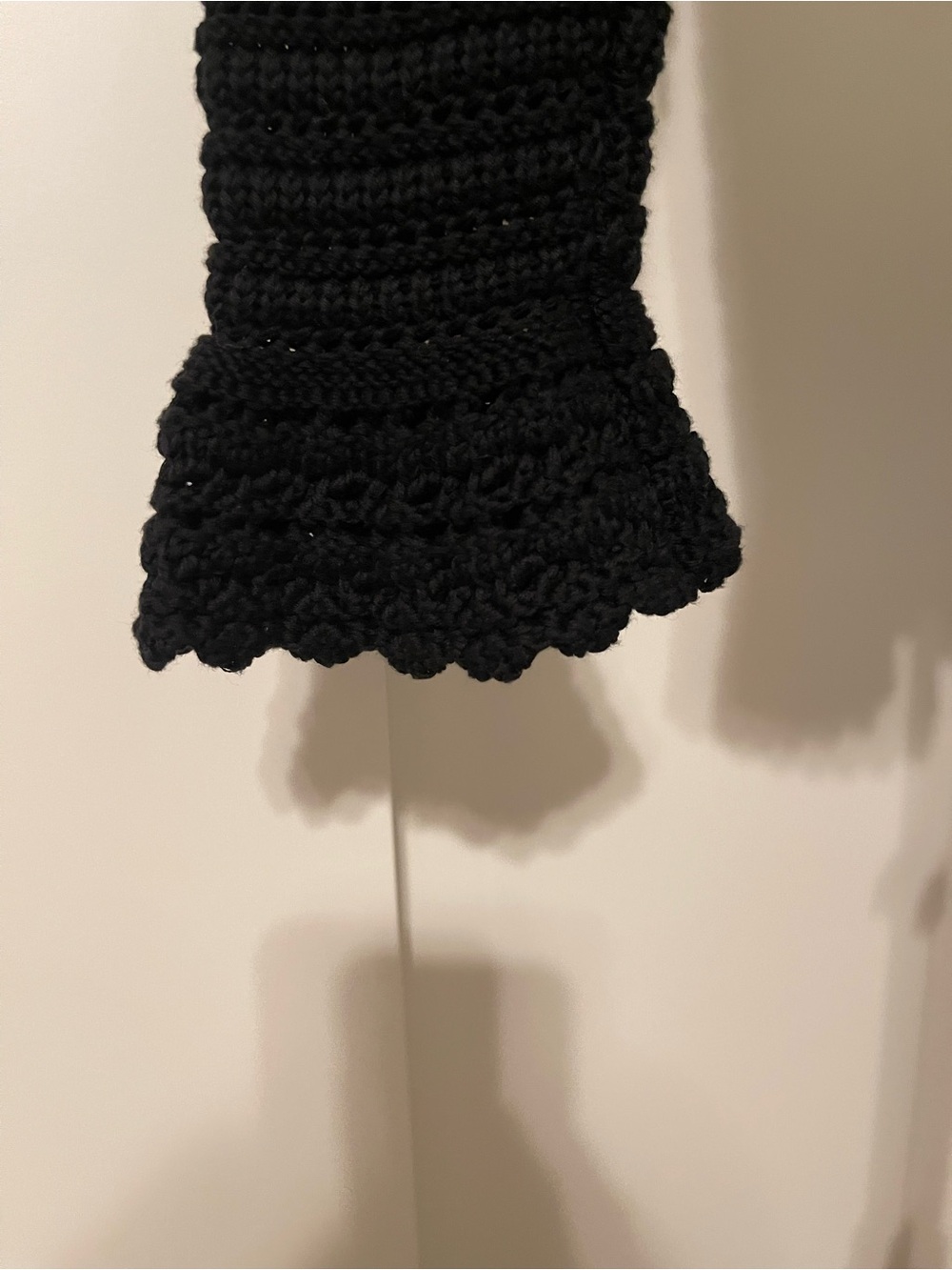 Madewell Black Crochet Button-Up Cardigan - Picture 4 of 9